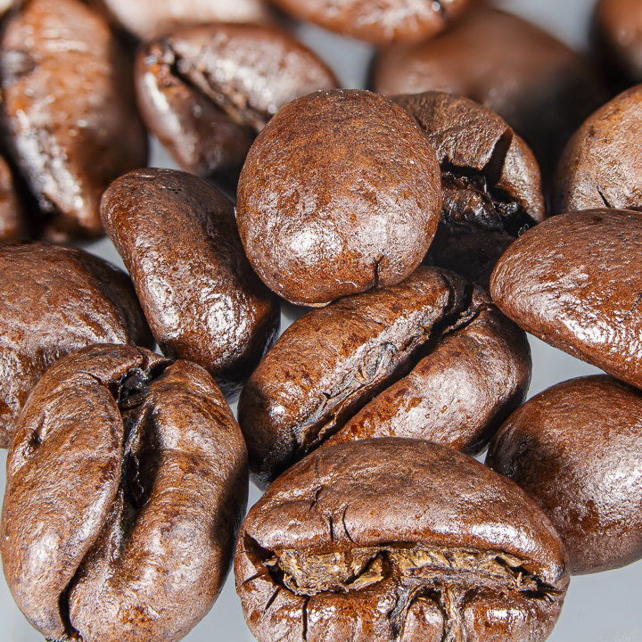 Macro Coffeebeans Stack(30)